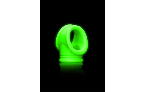 Cockring Ball Strap Glow – Ouch! Bondage met Twist