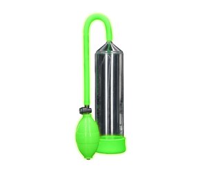 Klassische Penispumpe Glow in the Dark | Ouch! by Shots