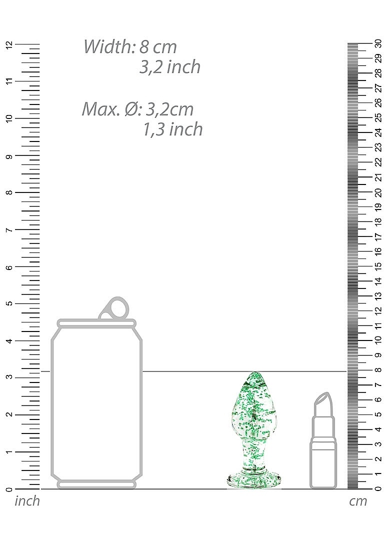 Glazen Butt Plug - Medium