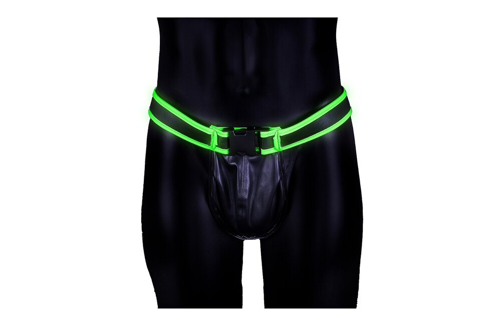 Jockstrap With Buckle Glow In The Dark | Ouch! By Shots