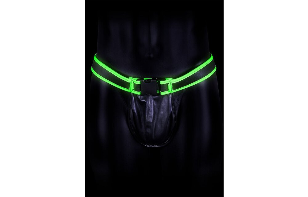 Jockstrap With Buckle Glow In The Dark | Ouch! By Shots