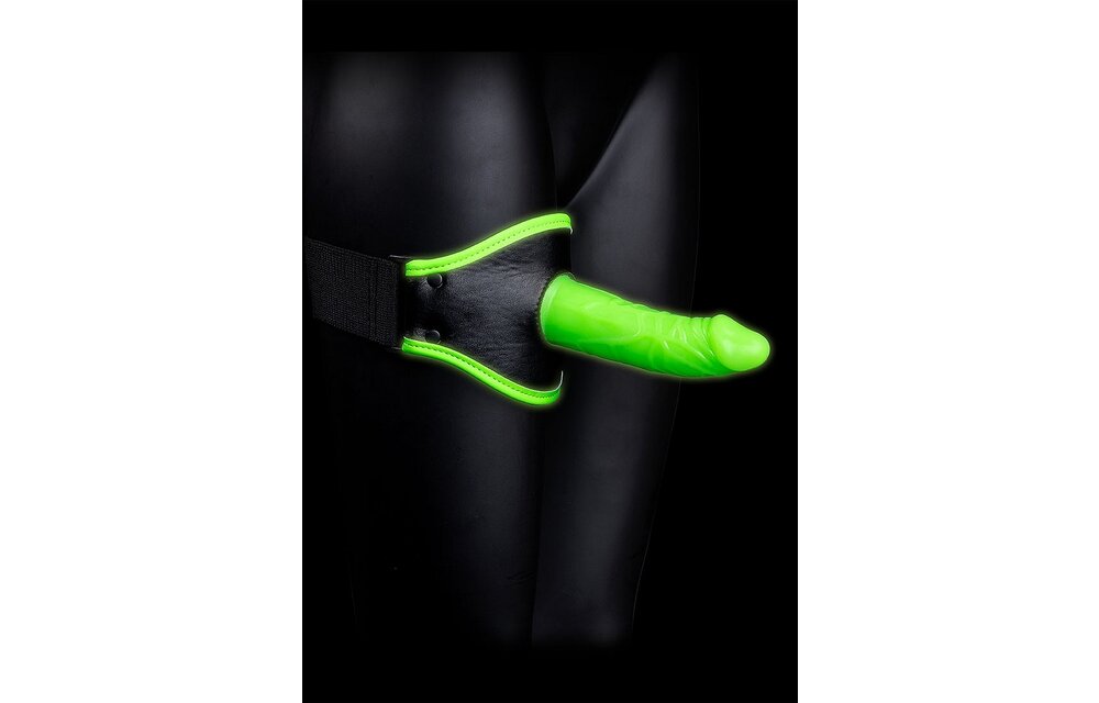 Thigh Strap Ouch! Glow in the Dark 14.5 cm | Fluorescent Bondage