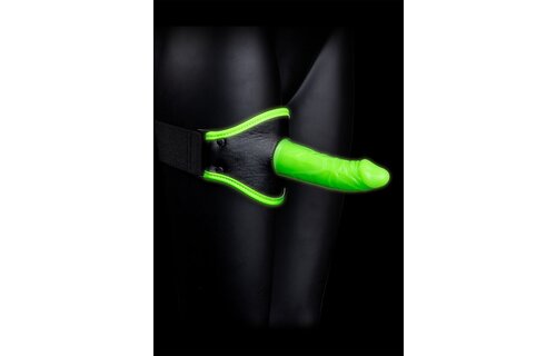 Thigh Strap Ouch! Glow in the Dark 14.5 cm | Fluorescent Bondage