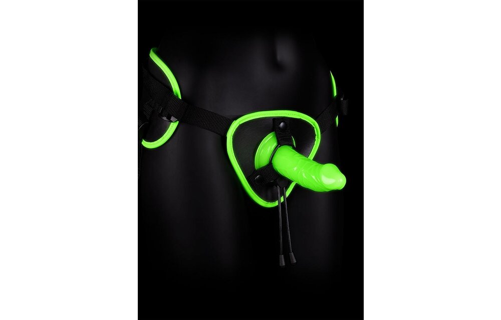 Strap-On Harnas Glow in the Dark 15cm – Speels & Brutaal