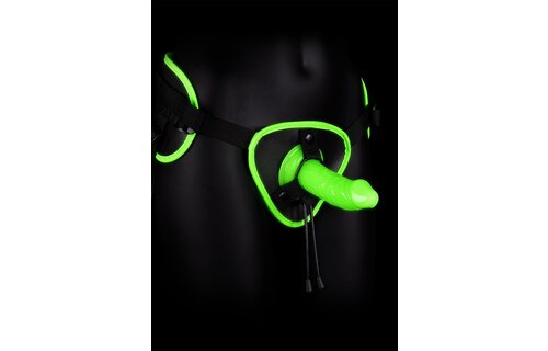 Strap-On Harnas Glow in the Dark 15cm – Speels & Brutaal
