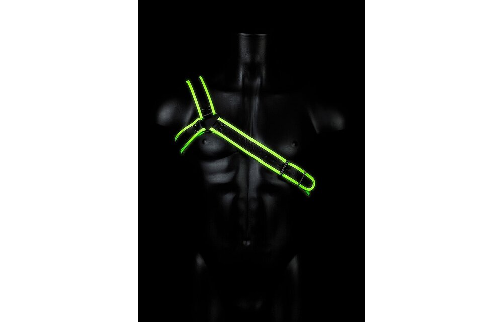 Gladiator Harness Glow in the Dark – Cool & Fluorescent