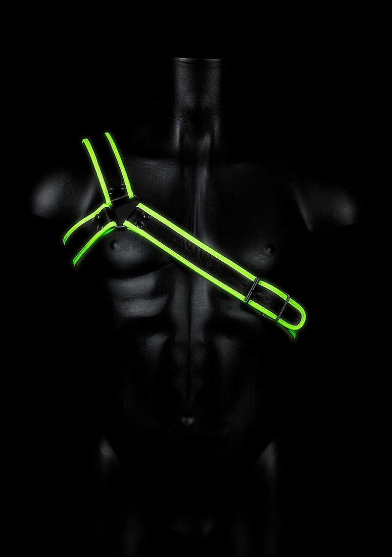Gladiator Harness Glow in the Dark – Cool & Fluorescent
