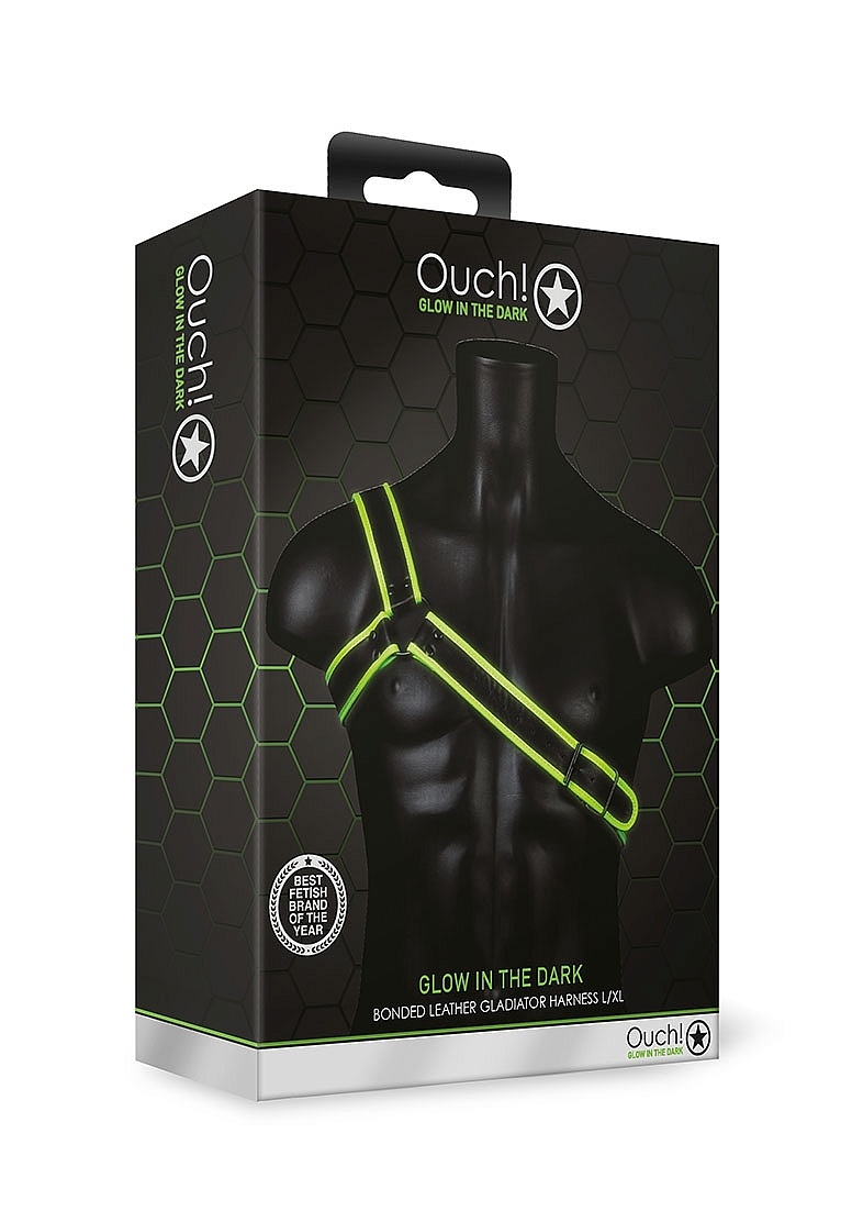 Gladiator Harness Glow in the Dark – Cool & Fluorescent