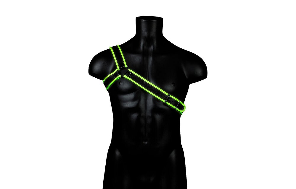 Gladiator Harnas Glow in the Dark – Stoer & Fluorescerend
