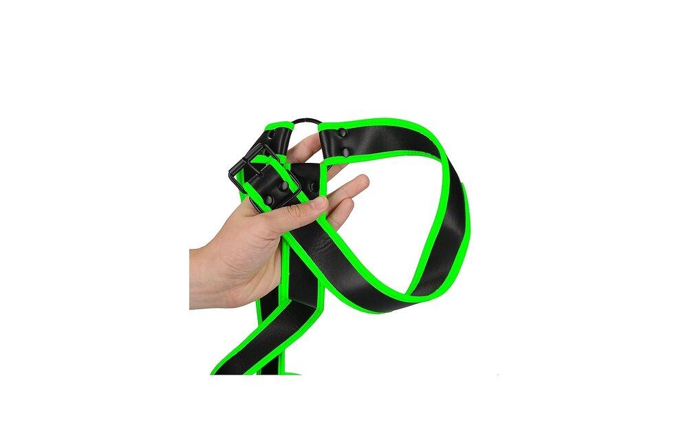 Gladiator Harnas Glow in the Dark – Stoer & Fluorescerend