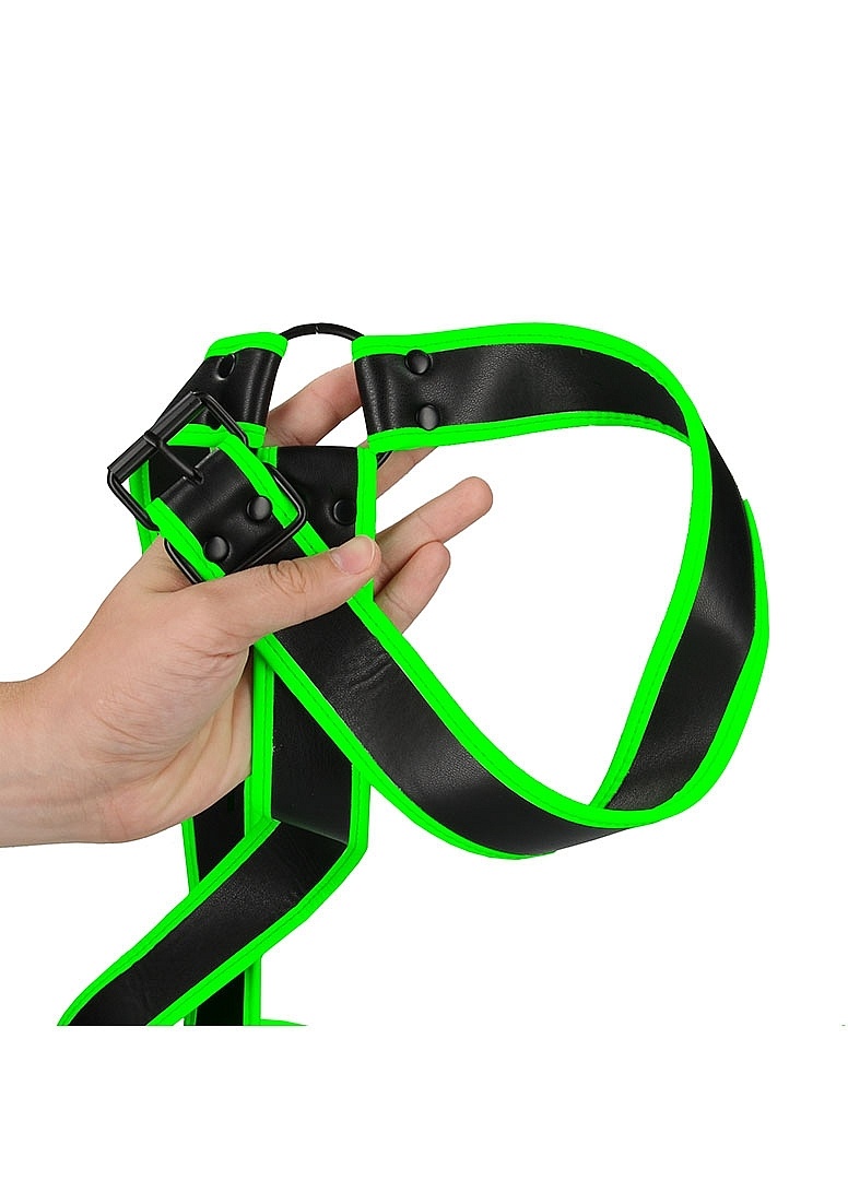 Gladiator Harness Glow in the Dark – Cool & Fluorescent