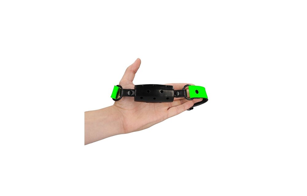 Zylinderknebel Glow in the Dark | Authentisches Bondage-Spielzeug