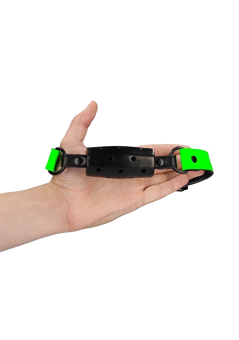 Zylinderknebel Glow in the Dark | Authentisches Bondage-Spielzeug