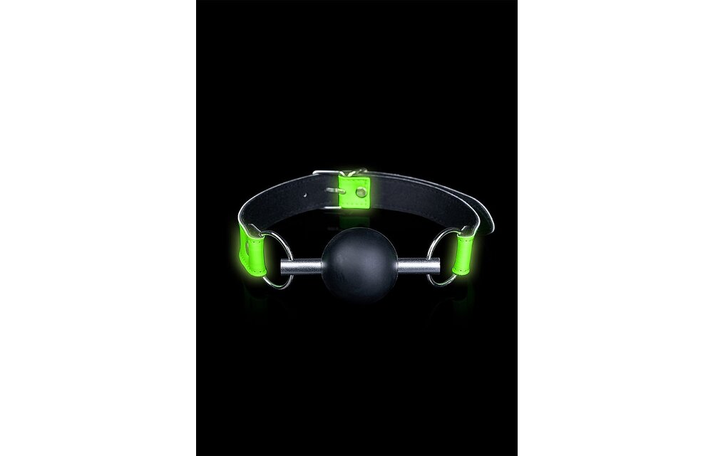 Massieve Glow In The Dark Ball Gag - Speels & Opvallend!