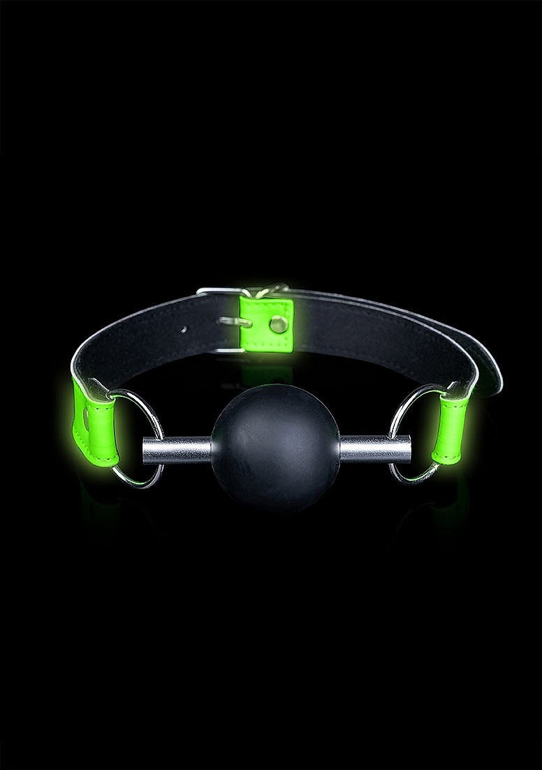 Massieve Glow In The Dark Ball Gag - Speels & Opvallend!