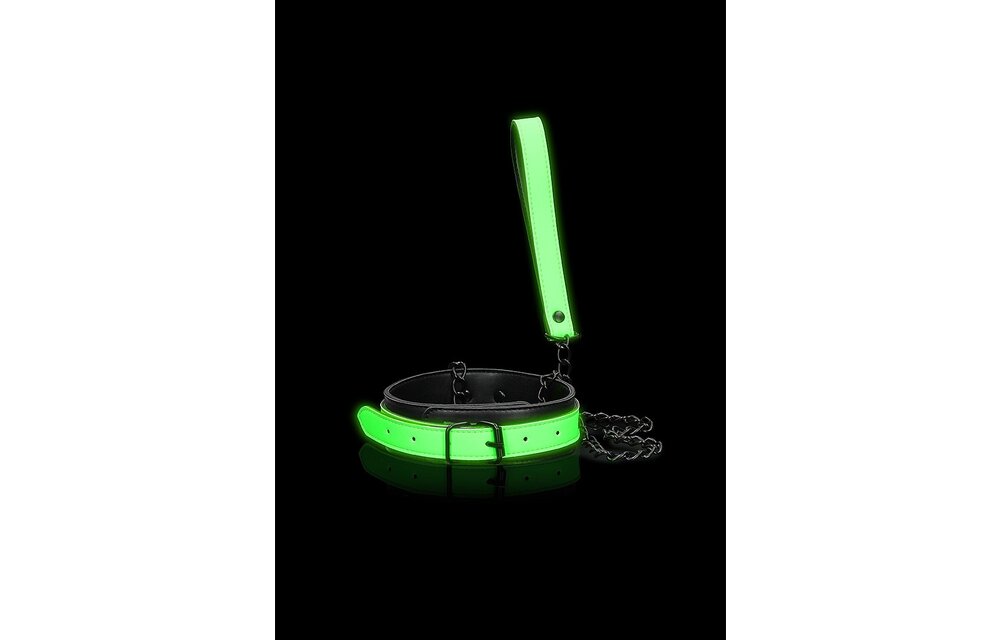 Ouch! Glow In The Dark Halsband & Riemp – Stijlvol & Veilig