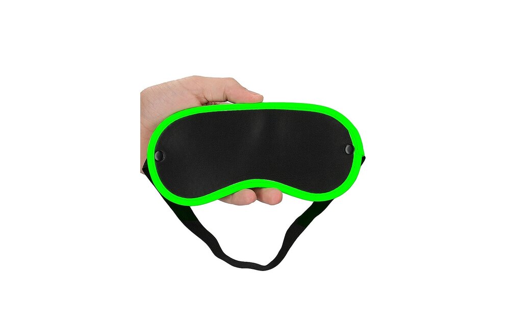 Oogmasker Glow In The Dark - Stoer & Speels Bondage Gear