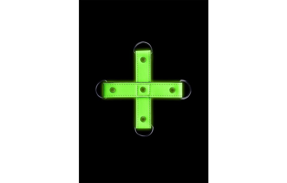 Ouch! Glow In The Dark Hogtie – Bondage Met Fluorescerend Effect