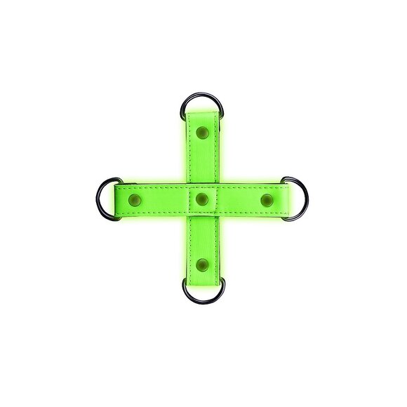 Ouch! Glow In The Dark Hogtie – Bondage Met Fluorescerend Effect