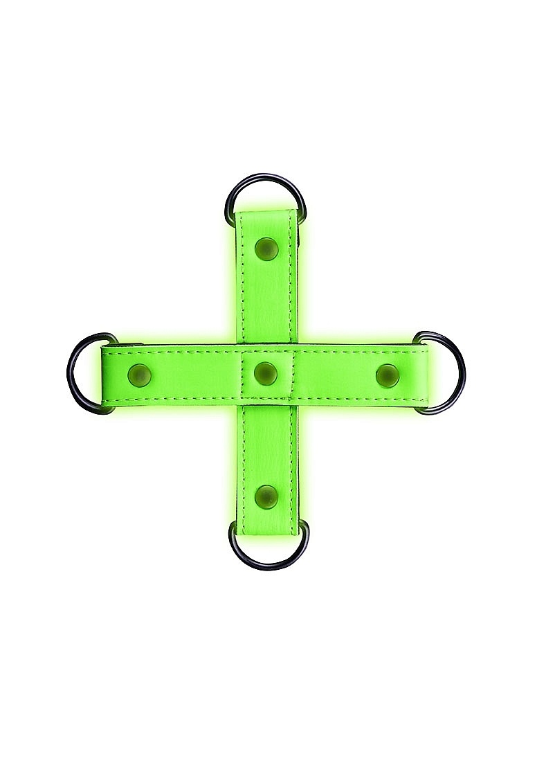 Ouch! Glow In The Dark Hogtie – Bondage Met Fluorescerend Effect