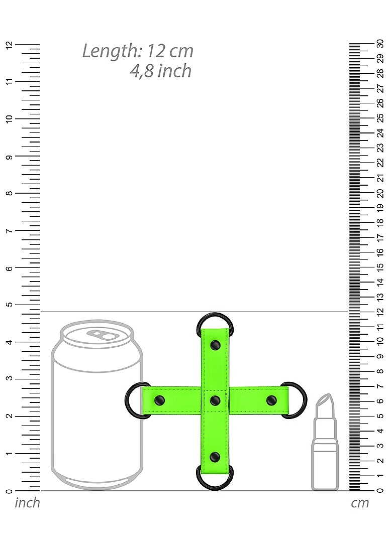 Ouch! Glow In The Dark Hogtie – Bondage Met Fluorescerend Effect