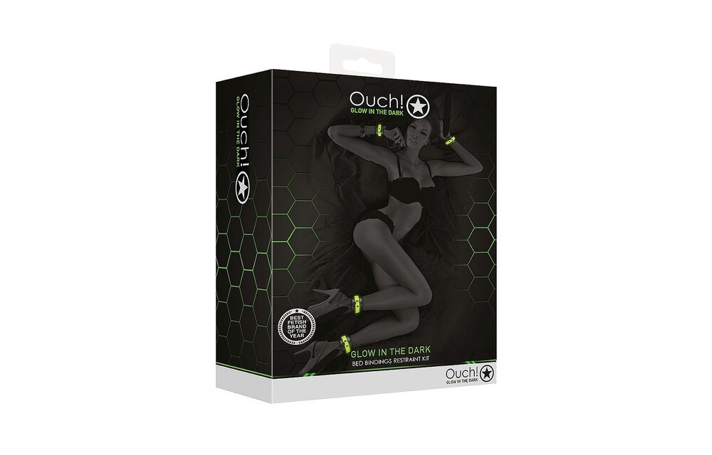 Befestigungsset Bettfesseln Glow In The Dark – Verspielt & Sicher