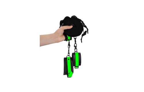 Bed Restraint Set Glow In The Dark - Playful & Safe