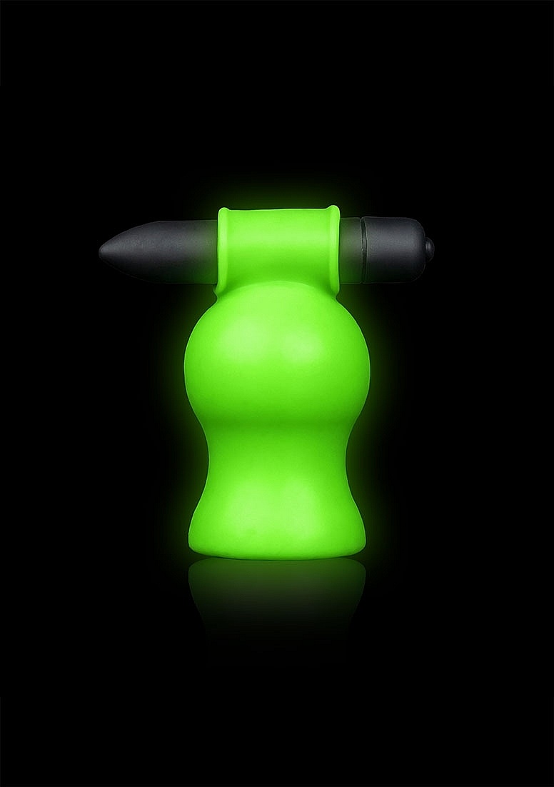Vibrierender Kopf-Masturbator Glow in the Dark – Ouch! Shots