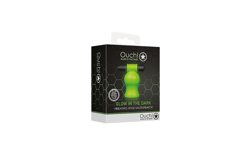Vibrating Head Masturbator Glow in the Dark – Ouch! Shots