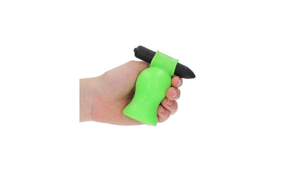 Vibrierender Kopf-Masturbator Glow in the Dark – Ouch! Shots