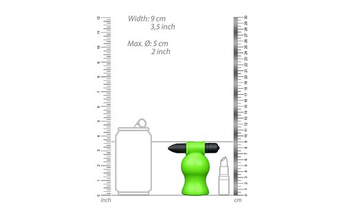 Vibrating Head Masturbator Glow in the Dark – Ouch! Shots