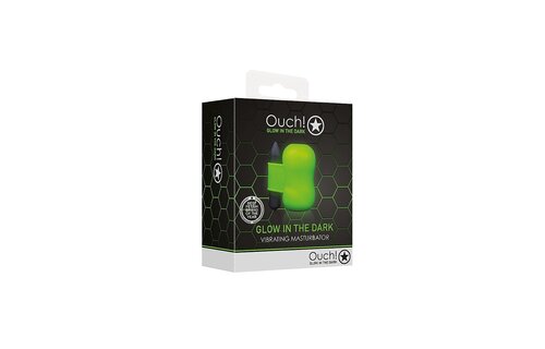 Vibrerende Masturbator Glow in the Dark - Ouch! by Shots