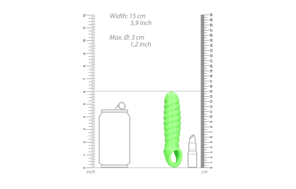 Swirl Rekbare Penis Sleeve