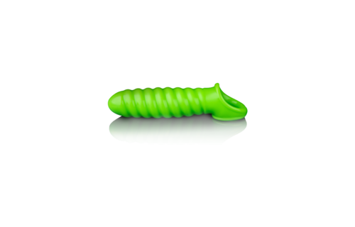 Swirl Glow in the Dark Penis Sleeve – Stylish Bondage Flair