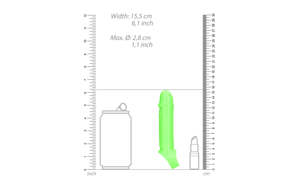 Smooth Thick Stretchy Penis Sheath