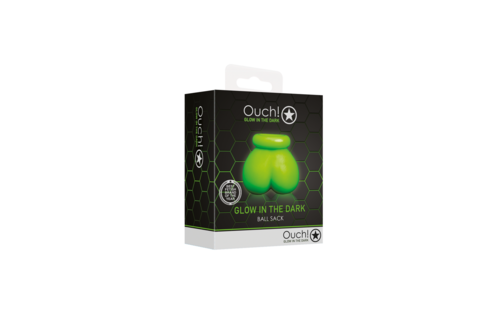 Ouch! Glow in the Dark Ballentasje – Bondage met Twist
