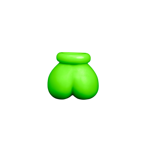 Ouch! Glow in the Dark Balltasche – Bondage mit Twist