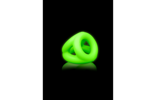 Cock Ring Ball Strap Glow Green – Firm Erections & Fun
