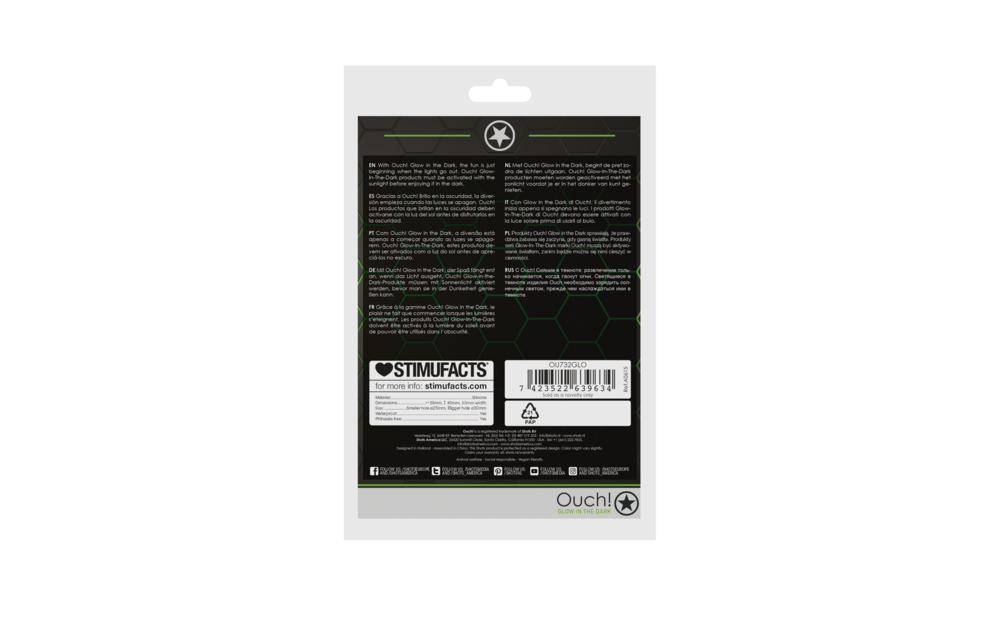 Cockring Ball Strap Glow Groen – Stevige Erecties & Fun