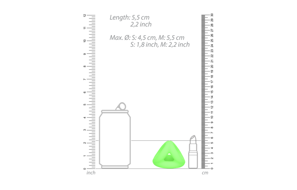 Cockring Ball Strap Glow Groen – Stevige Erecties & Fun