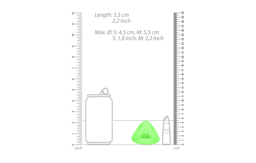 Cock Ring Ball Strap Glow Green – Firm Erections & Fun