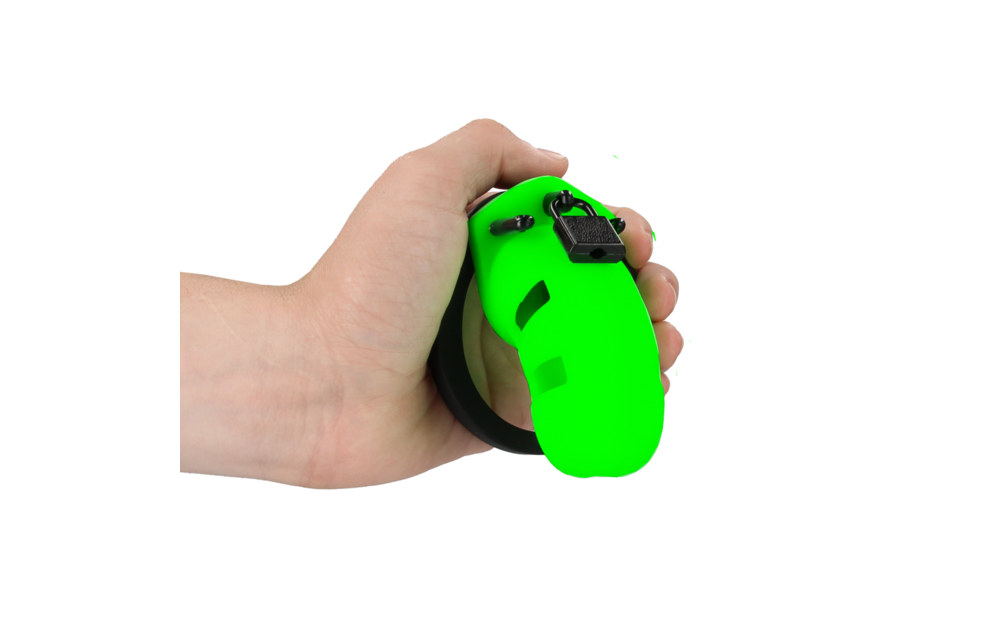 Ouch! Glow in the Dark Chastity Cage – Exciting & Fluorescent