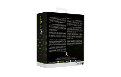 Hand and Ankle Cuffs Glow-In-The-Dark | Ouch! By Shots