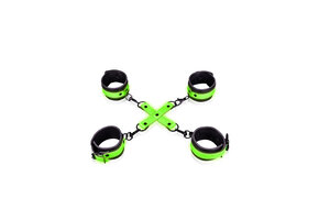 Hand and Ankle Cuffs with Hogtie