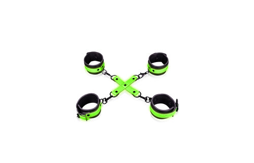 Hand and Ankle Cuffs with Hogtie