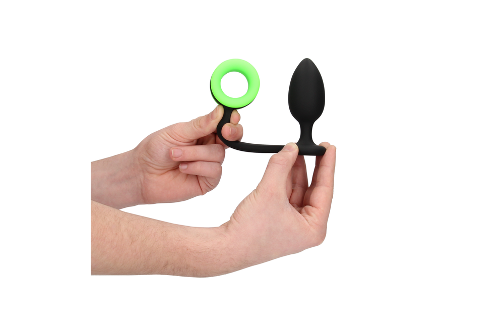 Butt Plug mit Cockring