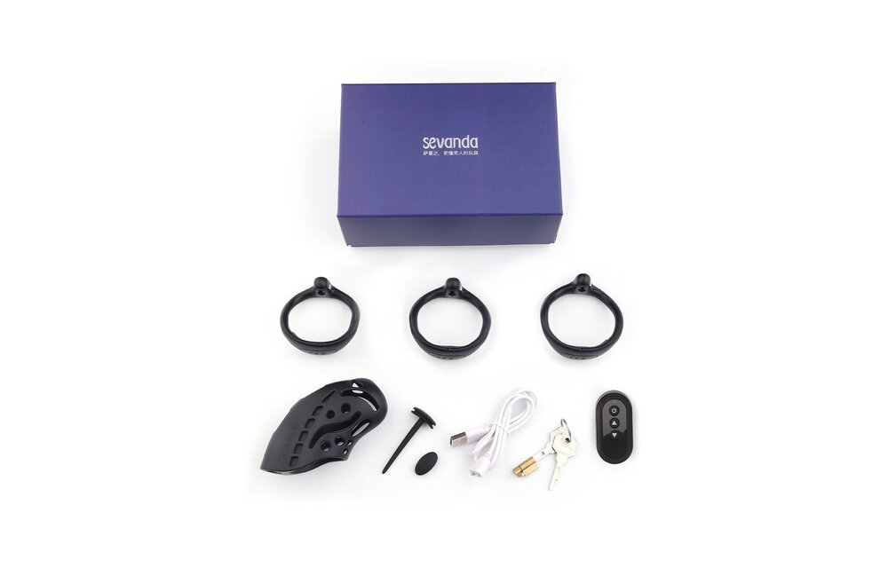 Nautilus E-stim chastity cage – Comfort & Innovation