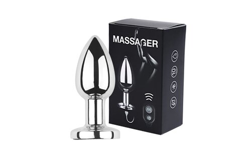 Vibrating Steel Butt Plug Small 7.1 cm – Luxury Vibration