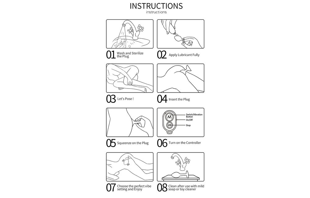 Vibrerende Stalen Led-Buttplug Small 7,1 cm met RGB Lampjes