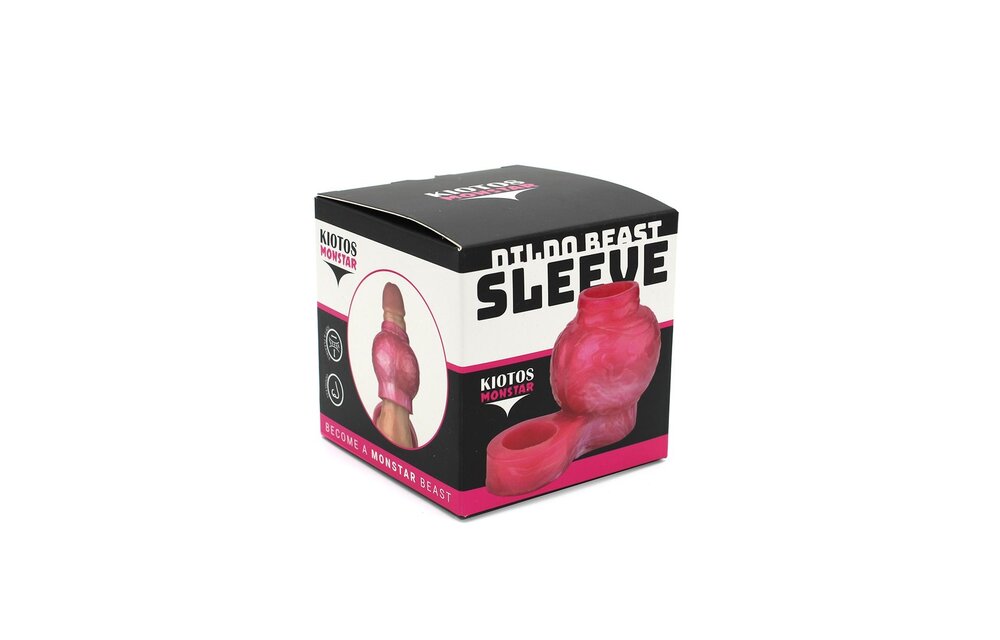 Monstar Penis Sleeve Grrrr - Special Girth Silicone Sleeve